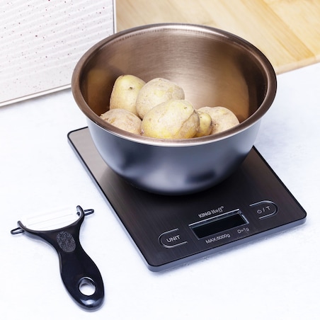 Elektroniczna waga kuchenna 1g 5kg KINGHOFF
