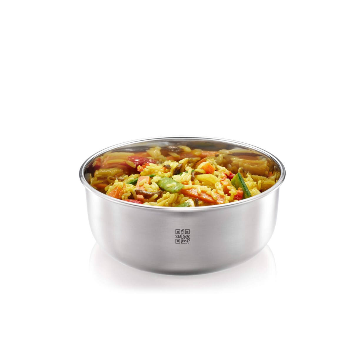 Stalowy pojemnik okrągły PROVIDO 1 ltr