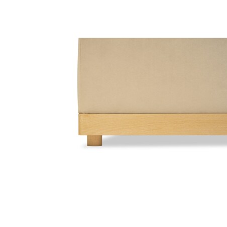 Łóżko Japandi (140X200) w tkaninie Tierra 02