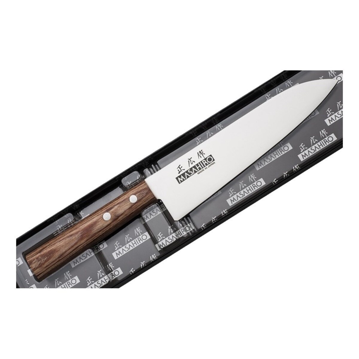 Masahiro nóż Sankei Chef 180mm brązowy 35922