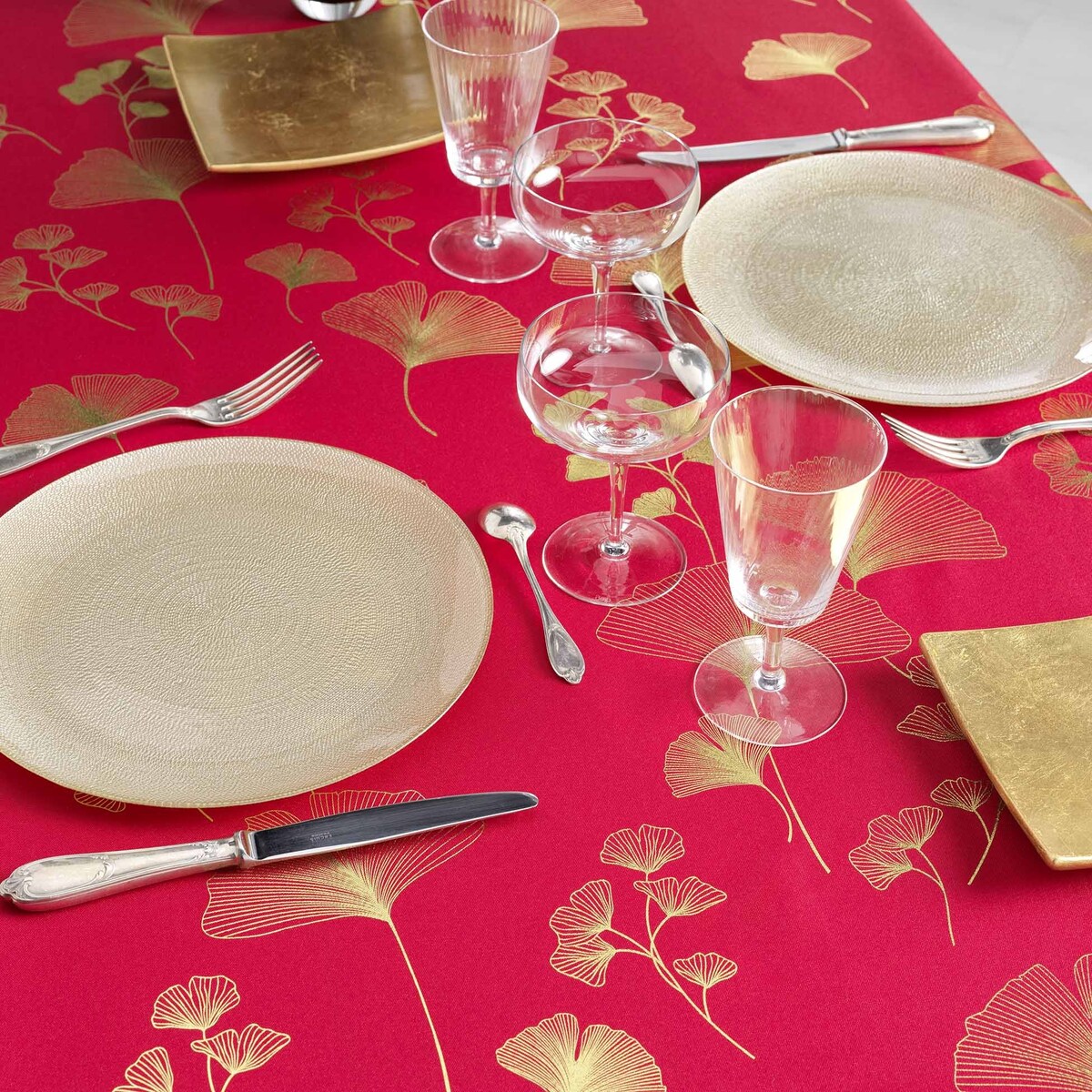 Obrus świąteczny 150x240 cm GINGKO-2