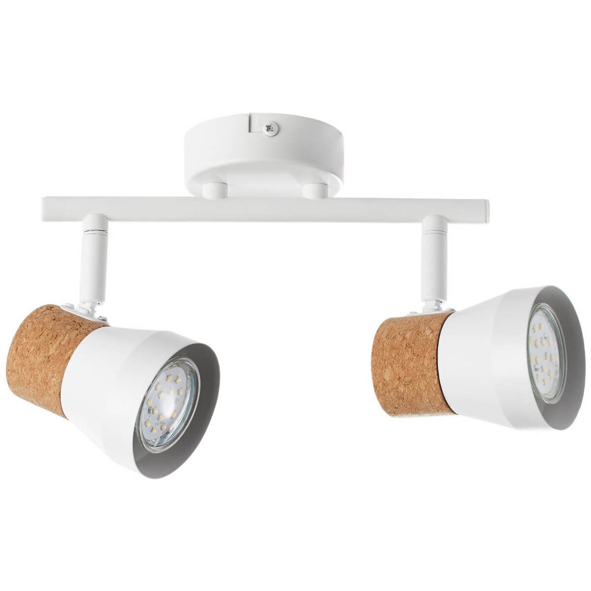 Jadalniana lampa sufitowa Moka 75713/75 Brilliant spot korek biały