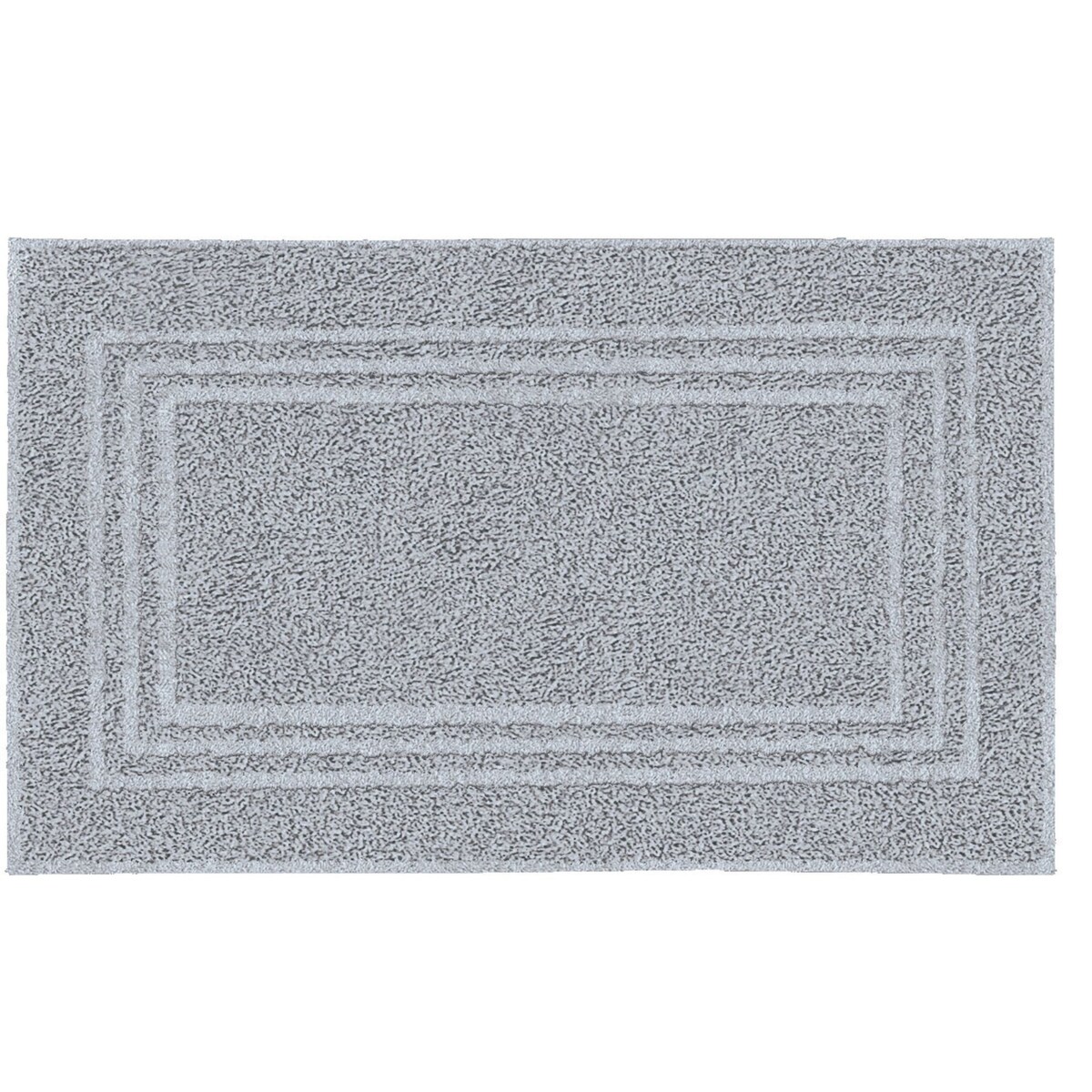 Kleine Wolke Lodge Wegański Dywanik Frotte szary 50x 80 cm ECO LIVING