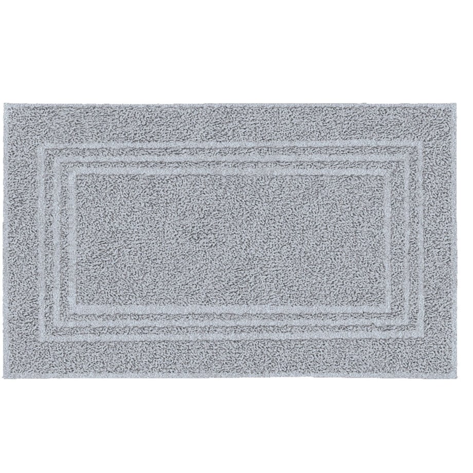 Kleine Wolke Lodge Wegański Dywanik Frotte szary 50x 80 cm ECO LIVING