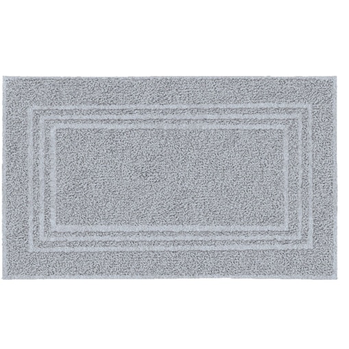 Kleine Wolke Lodge Wegański Dywanik Frotte szary 50x 80 cm ECO LIVING