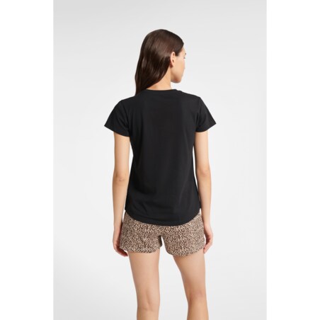 Piżama Boutique 40614-99X Karmelowo-Czarny Karmelowo-Czarny, S