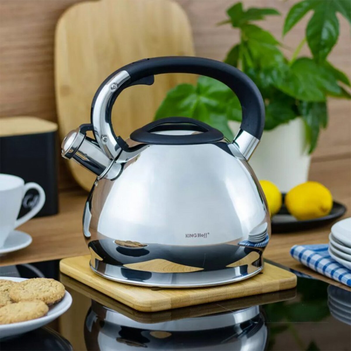 Czajnik Z Gwizdkiem Kinghoff 3,4L