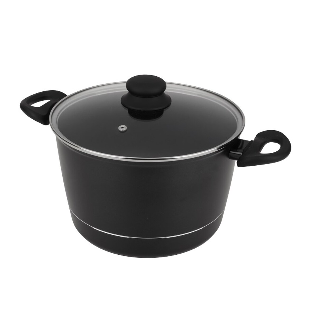 GARNEK ROYAL 24cm GALICJA tradycyjny czarny do gotowania zupa 5,6 L wysoki