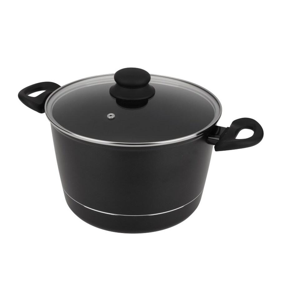 GARNEK ROYAL 24cm GALICJA tradycyjny czarny do gotowania zupa 5,6 L wysoki