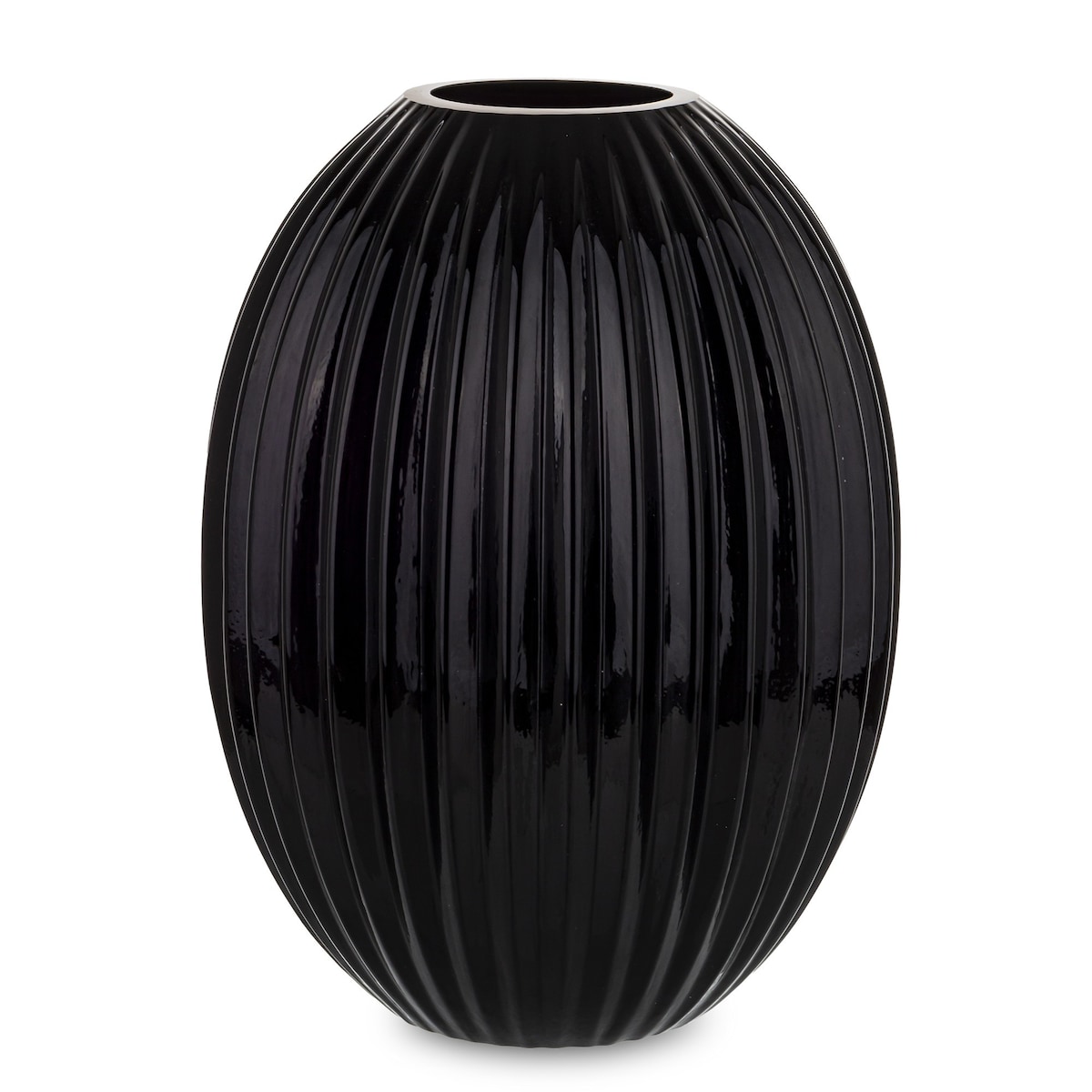 Wazon szklany 30x20x20 cm prążkowany KADO-2 wydłużony