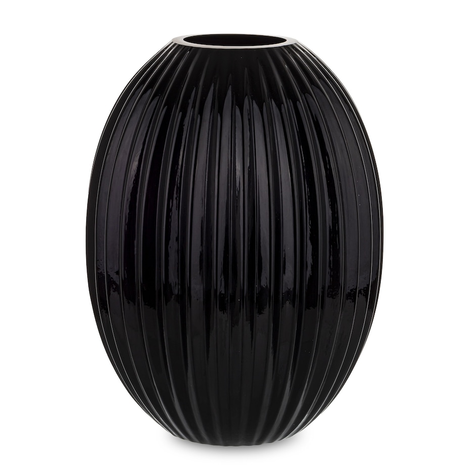 Wazon szklany 30x20x20 cm prążkowany KADO-2 wydłużony