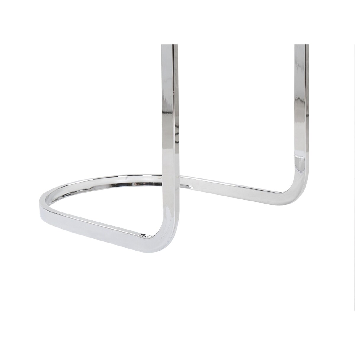 Zestaw 2 krzeseł do jadalni welurowy szary ALTOONA