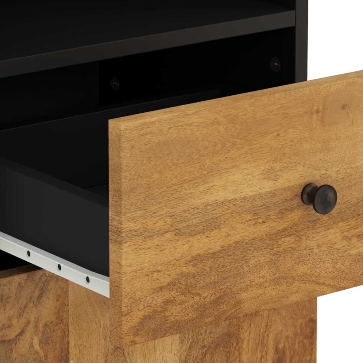 vidaXL Szafka łazienkowa, 38x33x160 cm, lite drewno mango