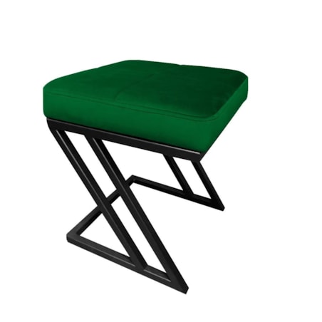 Pufa ZAZU MG VELVET zielona