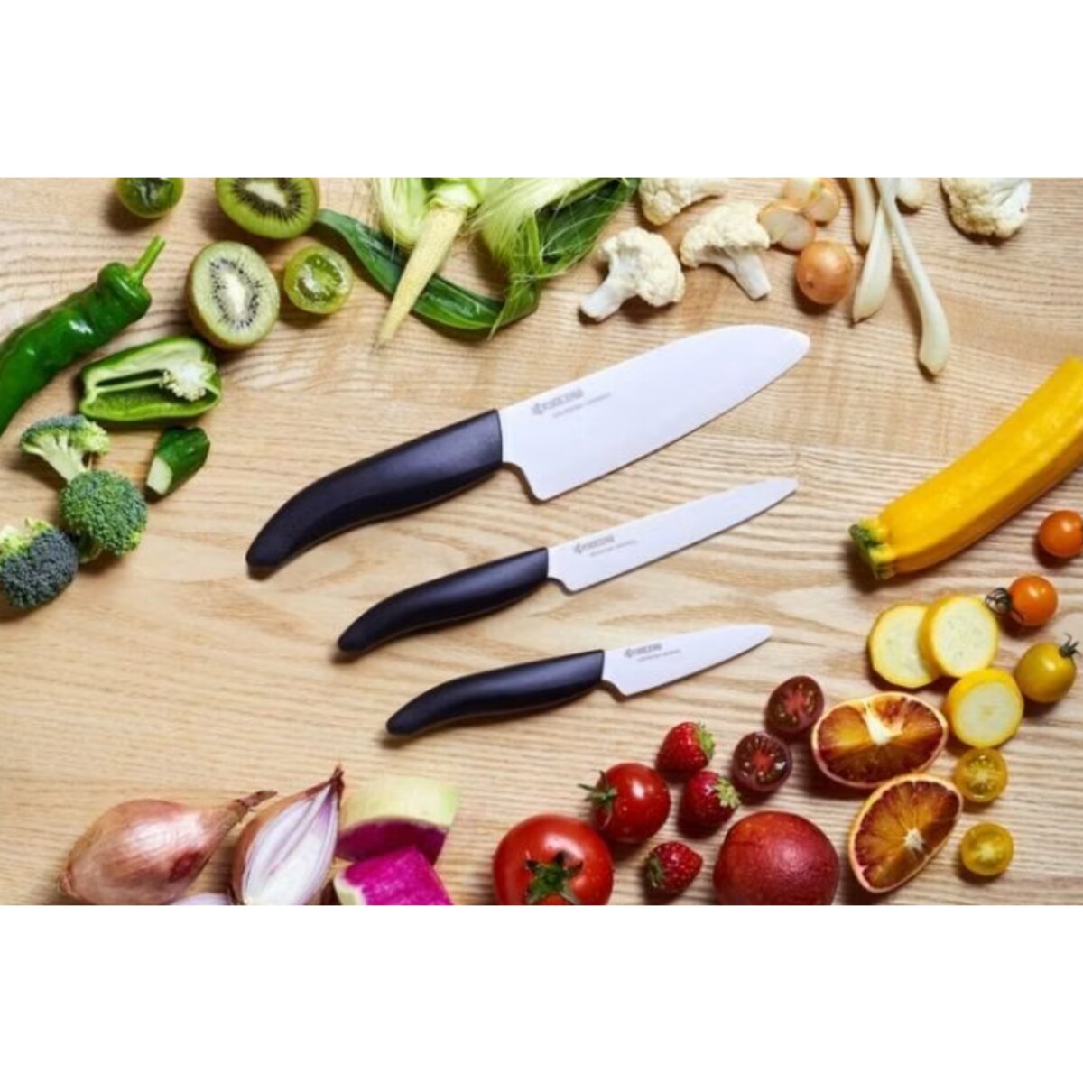 Zestaw 3 noży kuchennych Gen, Kyocera