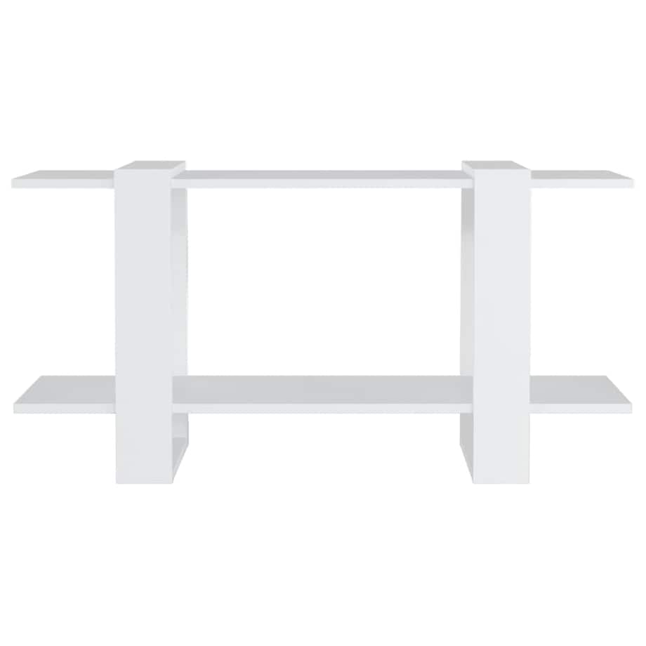 vidaXL Regał na książki, biały, 100x30x51 cm, materiał drewnopochodny