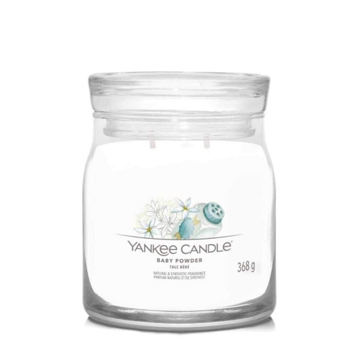 YC SIGNATURE – Świeca średnia BABY POWDER