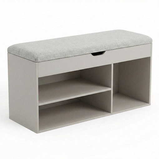 Szafka na buty z siedziskiem TRIA, 80 x 43 x 30 cm