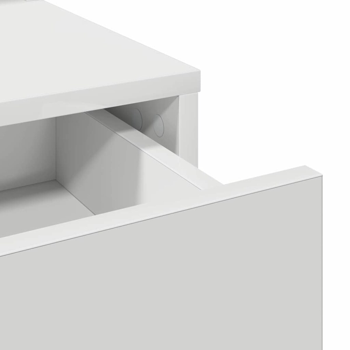 vidaXL Toaletka Biały 100 x 41 x 140 cm Materiał drewnopochodny