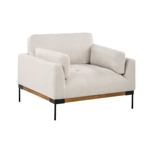 Fotel SKAVEN Jasnobeżowy