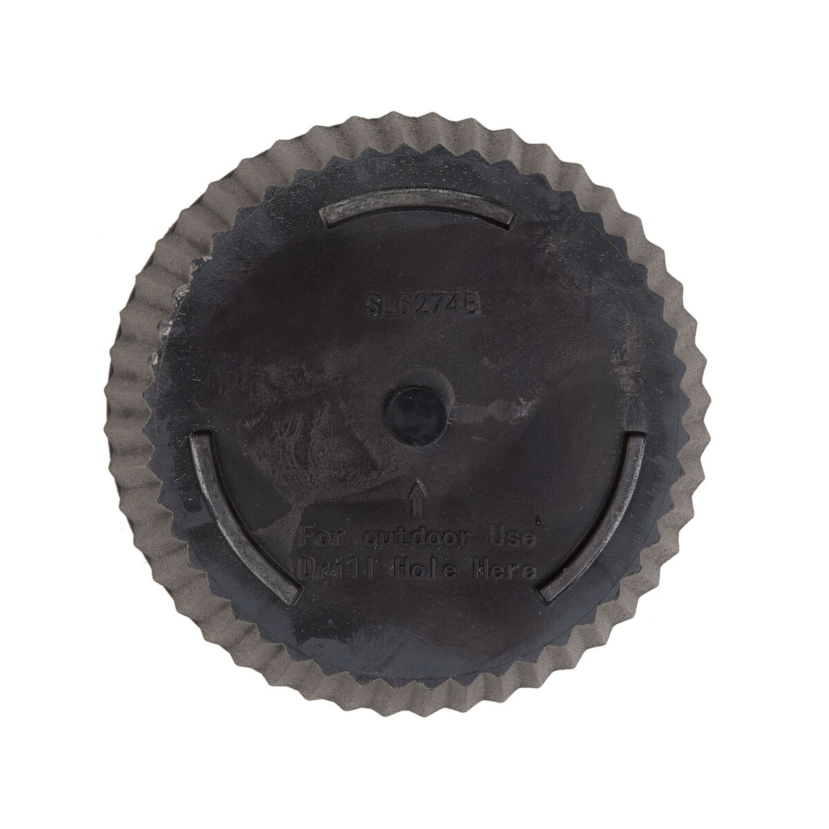 Doniczka ⌀ 44 cm beżowoszara POKA