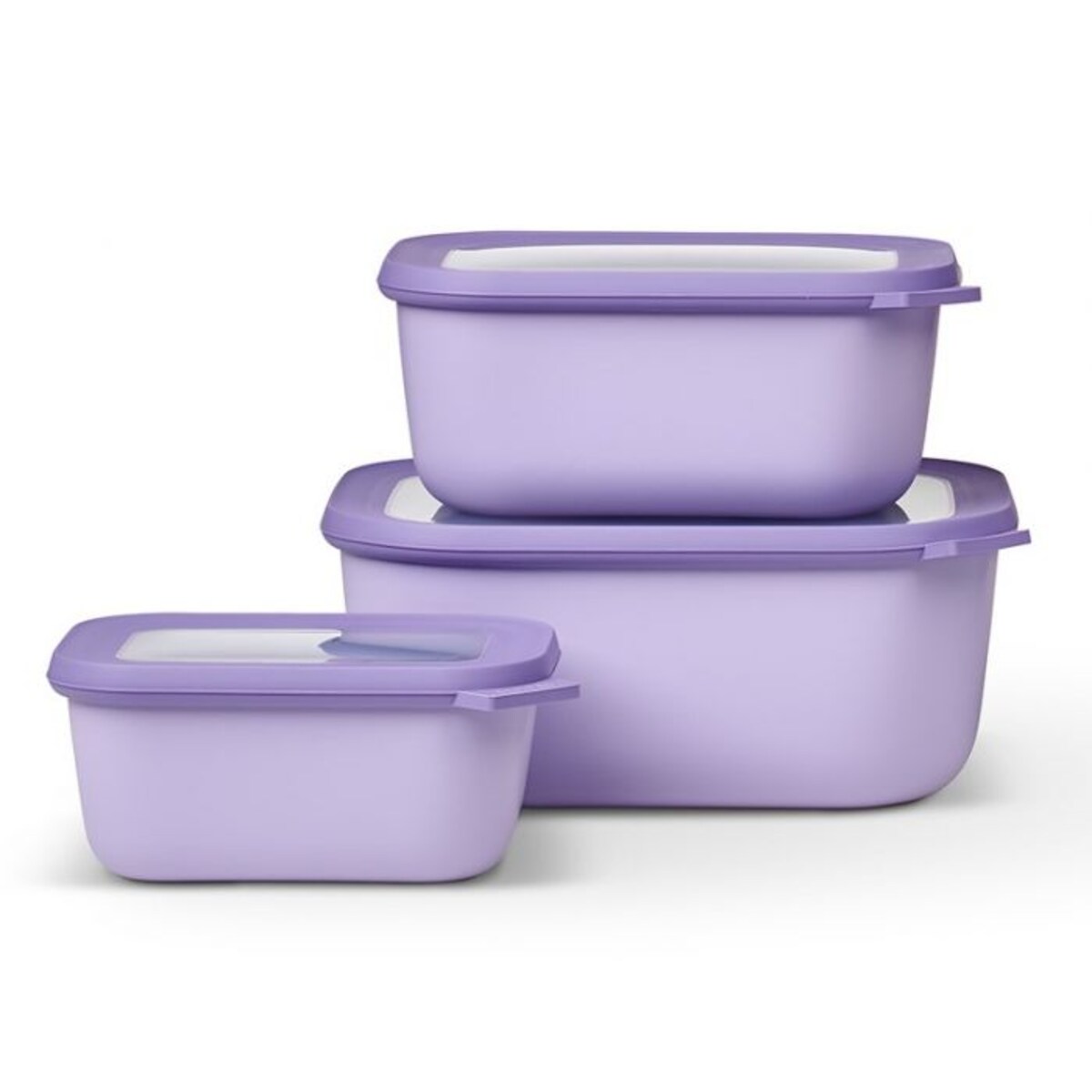 Zestaw 3 misek Cirqula prostokątna 750 1500 3000 Nordic Lilac 106271074600
