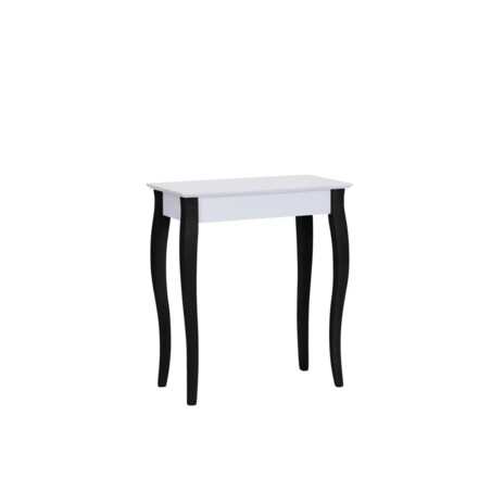 Konsola LILLO 65x35 biała/czarna