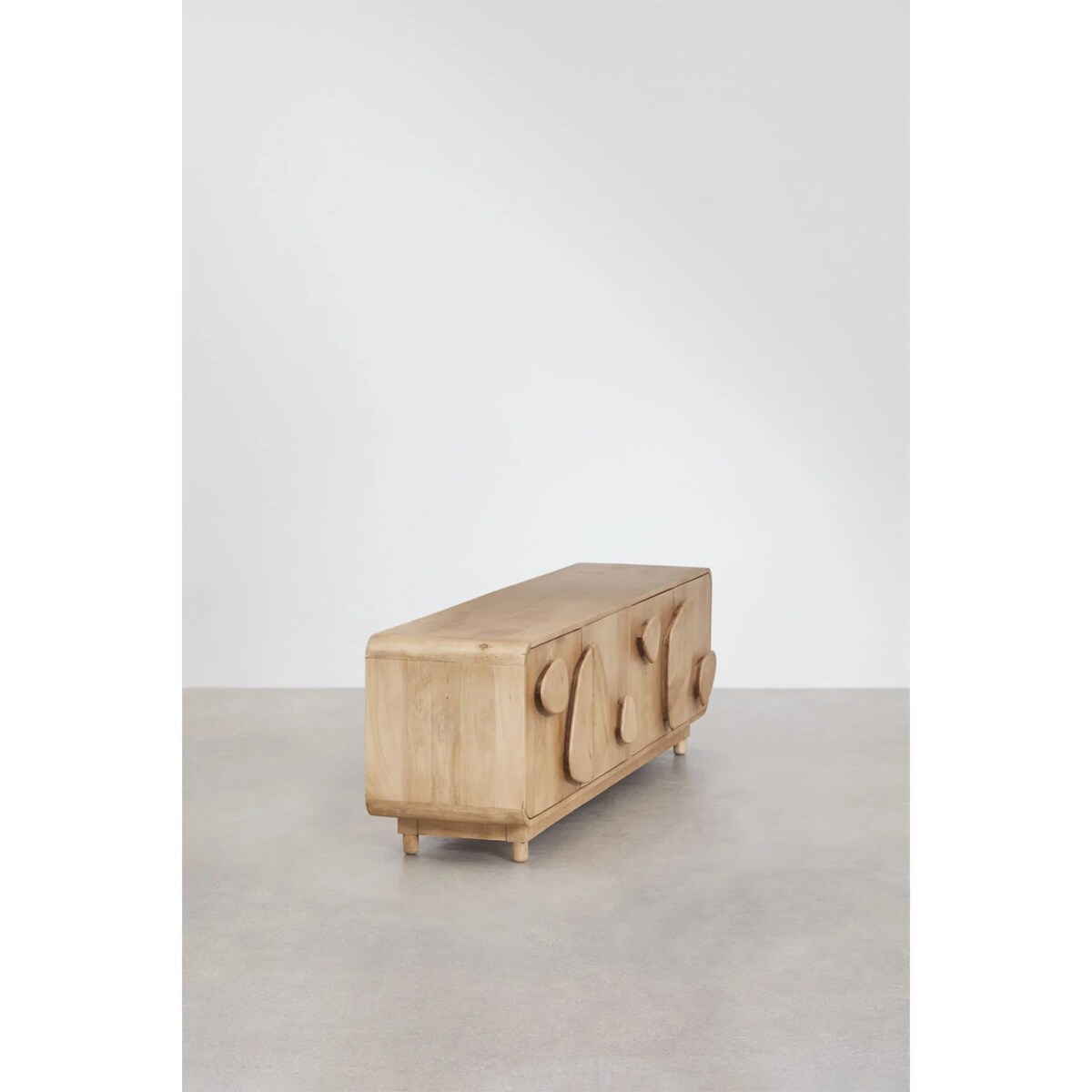 Szafka RTV z drewna mango Joel 180x40 cm