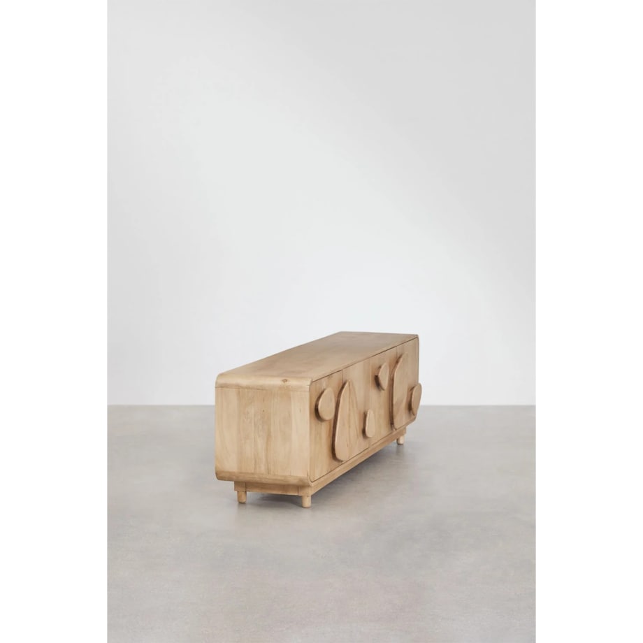 Szafka RTV z drewna mango Joel 180x40 cm