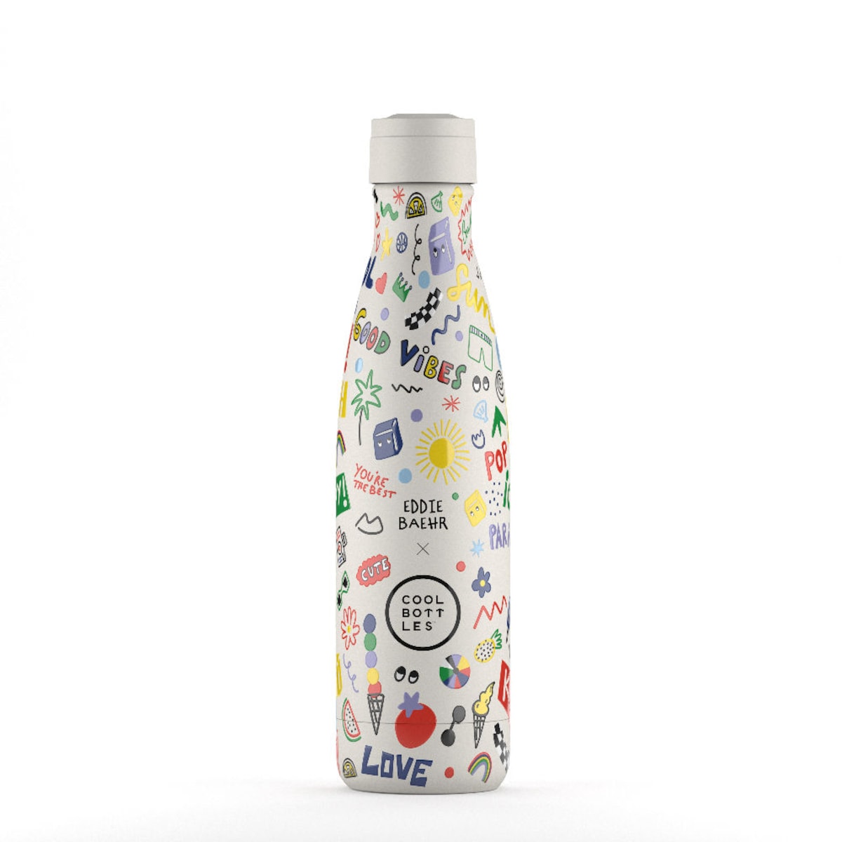 Cool Bottles Butelka termiczna Xclusive! 500 ml Eddie Baehr – Good Vibes