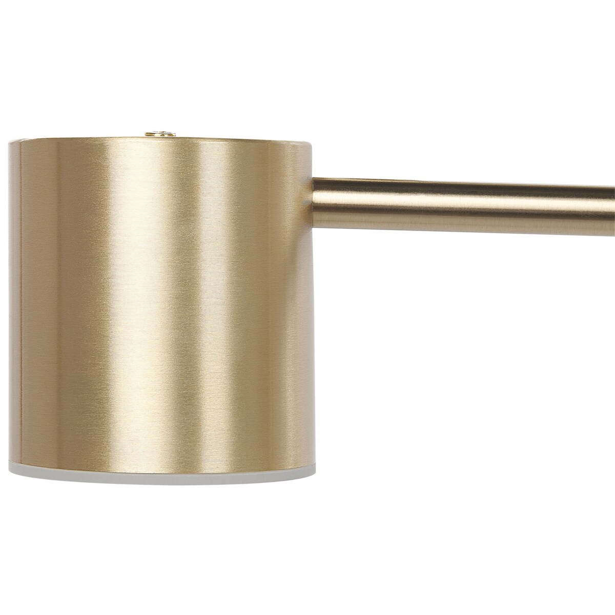 Lampa wisząca 4 - punktowa metalowa złota BANDON