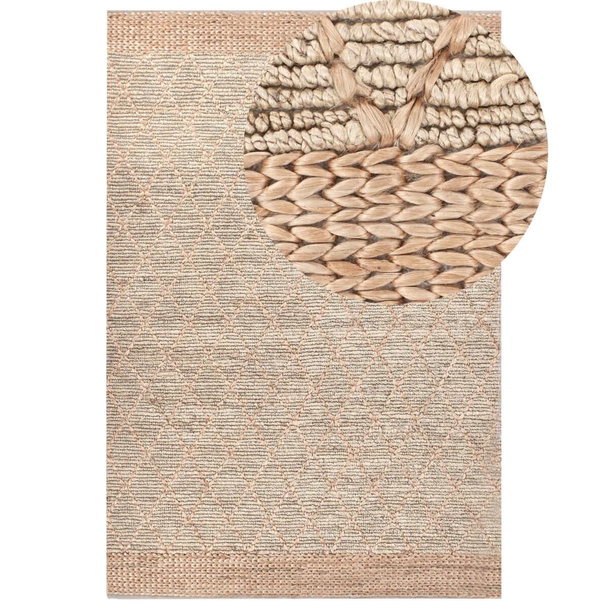 Dywan TELLIKAYA 200 x 300 cm Juta Beżowy