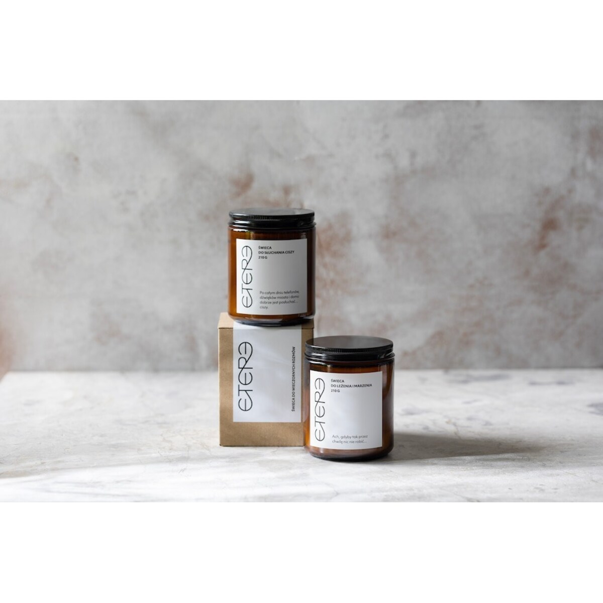 Świeca do słuchania ciszy