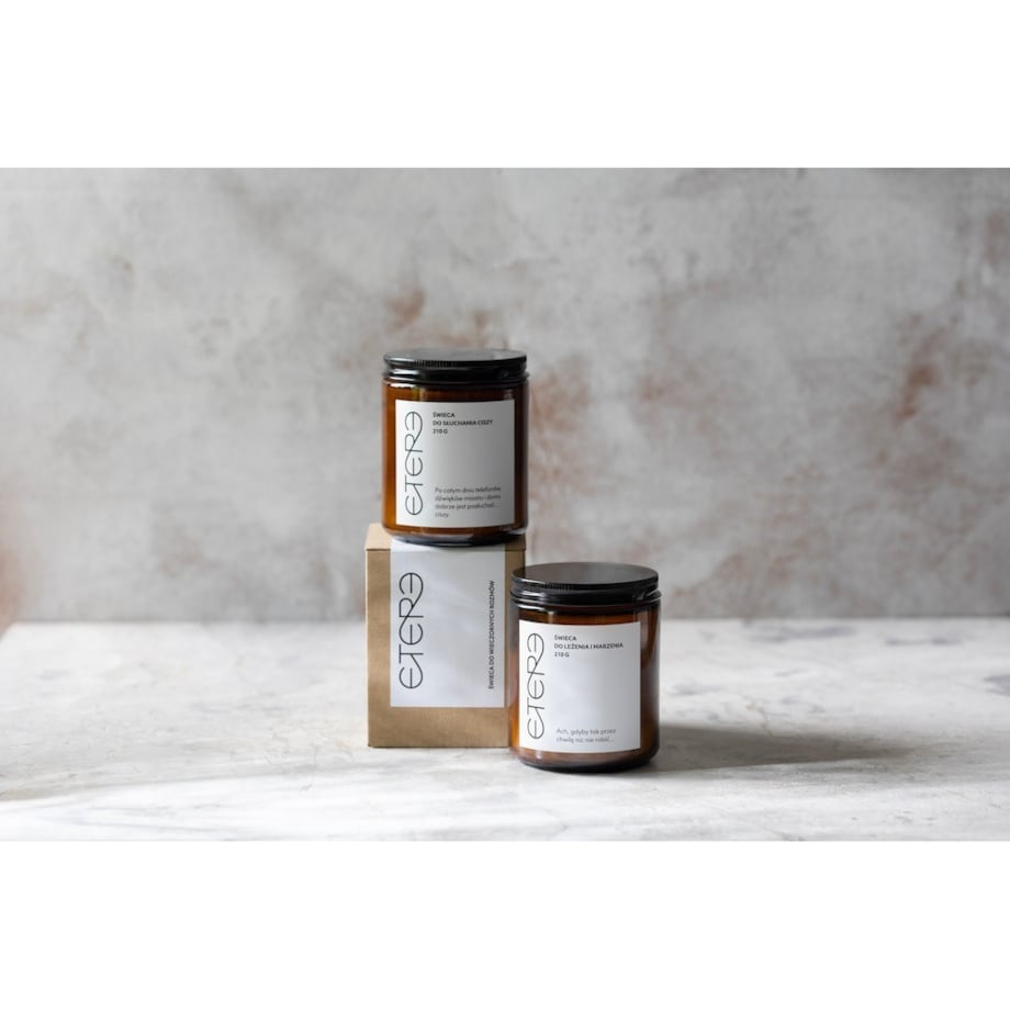 Świeca do słuchania ciszy