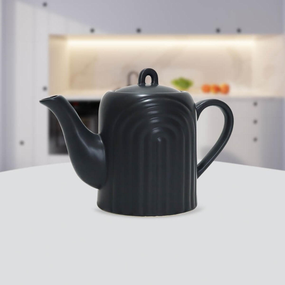 Ceramiczny zaparzacz do kawy i herbaty 900ml czajniczek Line Work MAESTRO