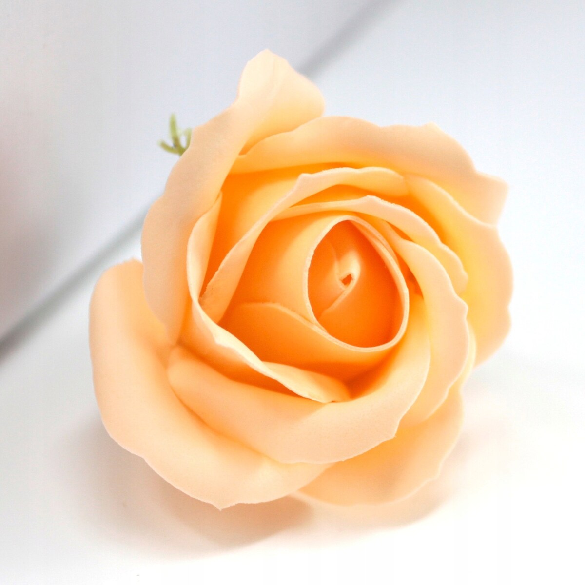 RÓŻA jasny pomarańczowy MYDLANA kwiaty na prezent bukiet dla bliskiego 4szt