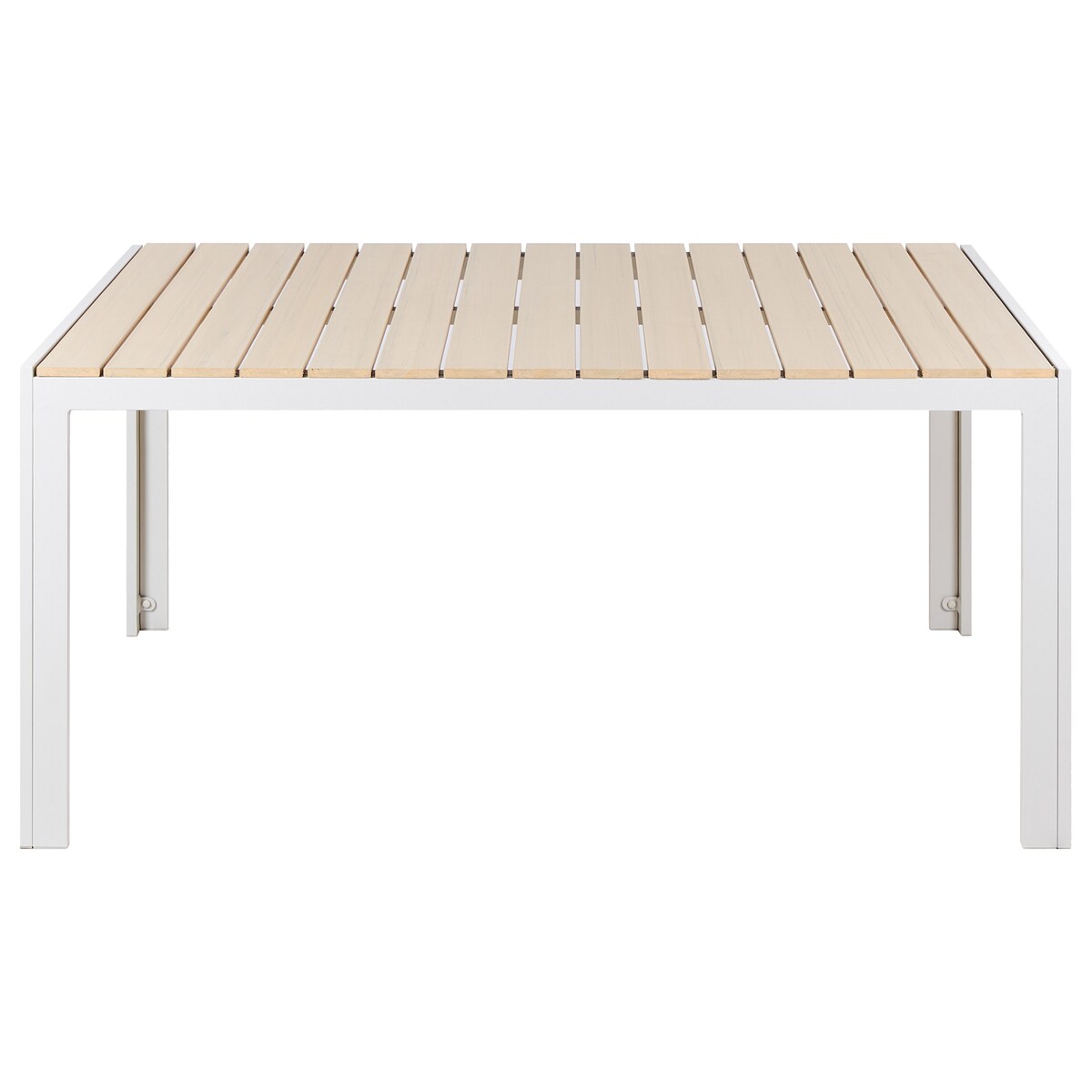 Stół ogrodowy dla 6 osób COMO 150 cm 90 cm Beżowy
