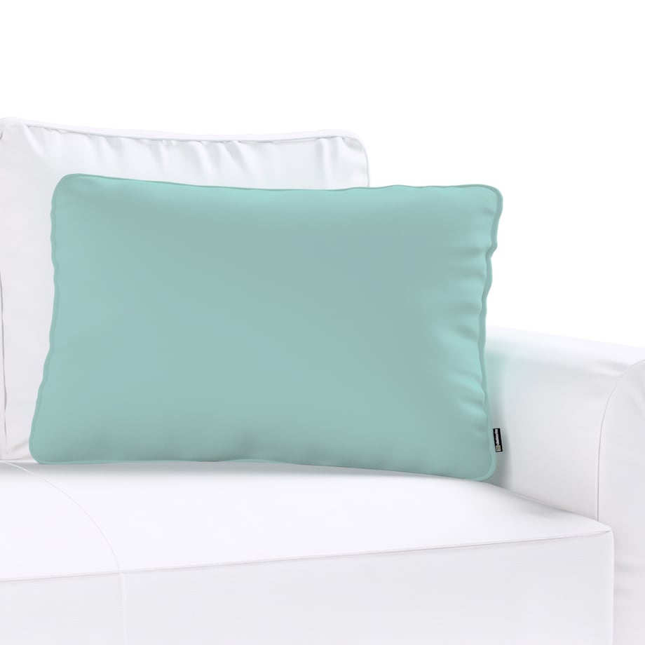 Poszewka Gabi na poduszkę prostokątna 60x40 jasny turkus