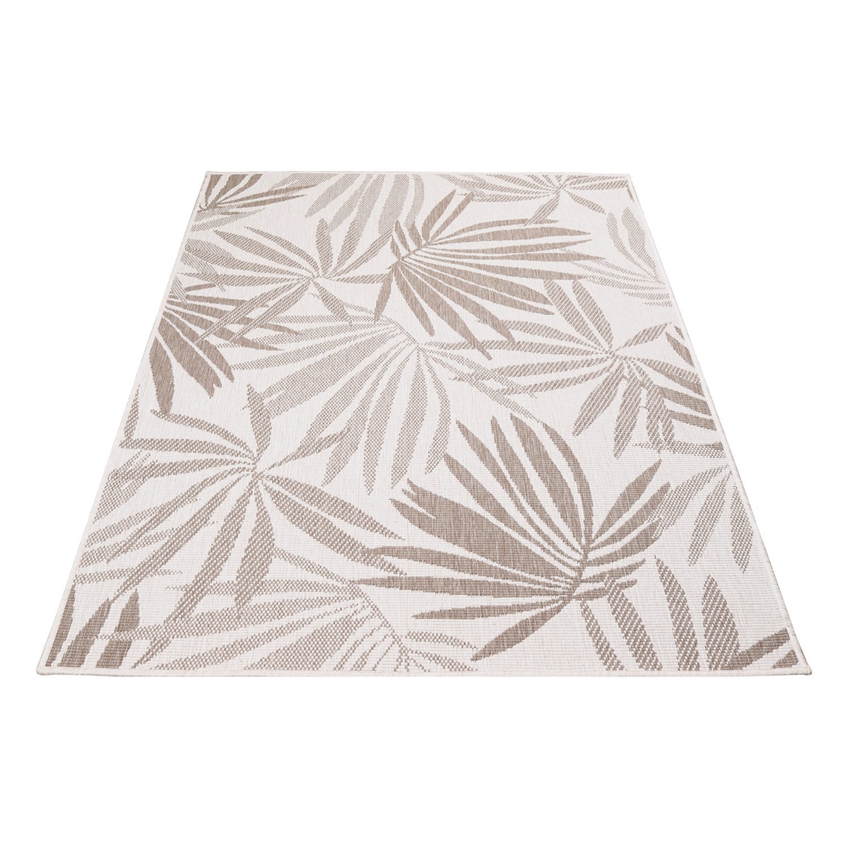 Funkcjonalny dywan na zewnątrz i do wnętrz, dwustronny DUO 57710 Krem 120x170