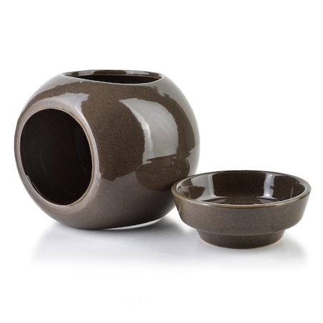 Kominek na olejek zapachowy 9x12x12,5cmzdjemowana miseczka