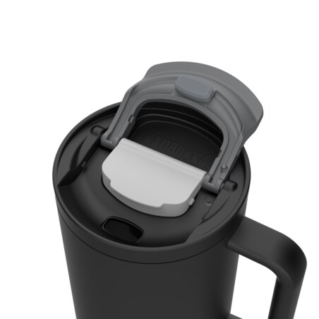 Kubek termiczny ze słomką 950ml Rio Tumbler czarny - Night Rider