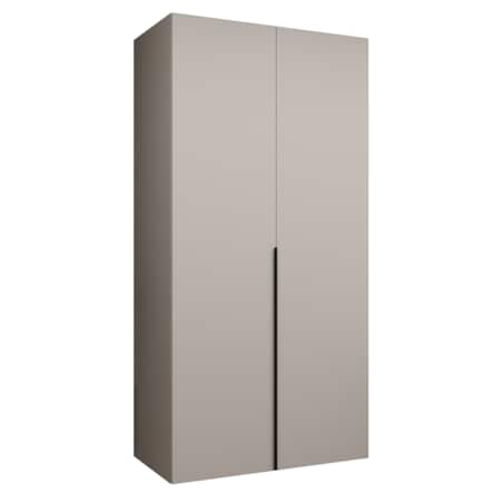 Szafa uchylna otwierana ALICANTE 1 100 wys. 202 cm Kaszmir + u. Czarny