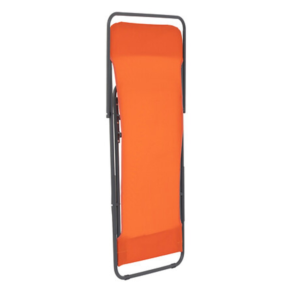 LEŻAK OGRODOWY Setubal pomarańczowy 75 × 56 × 98 cm