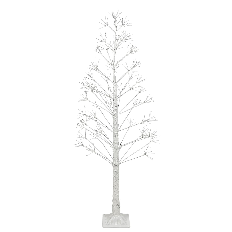 Dekoracja ogrodowa LED ALBIONI Drzewko 180 cm Biały