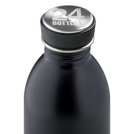 24BOTTLES URBAN BOTTLE butelka na wodę 500 ml, Stone Tuxedo Black