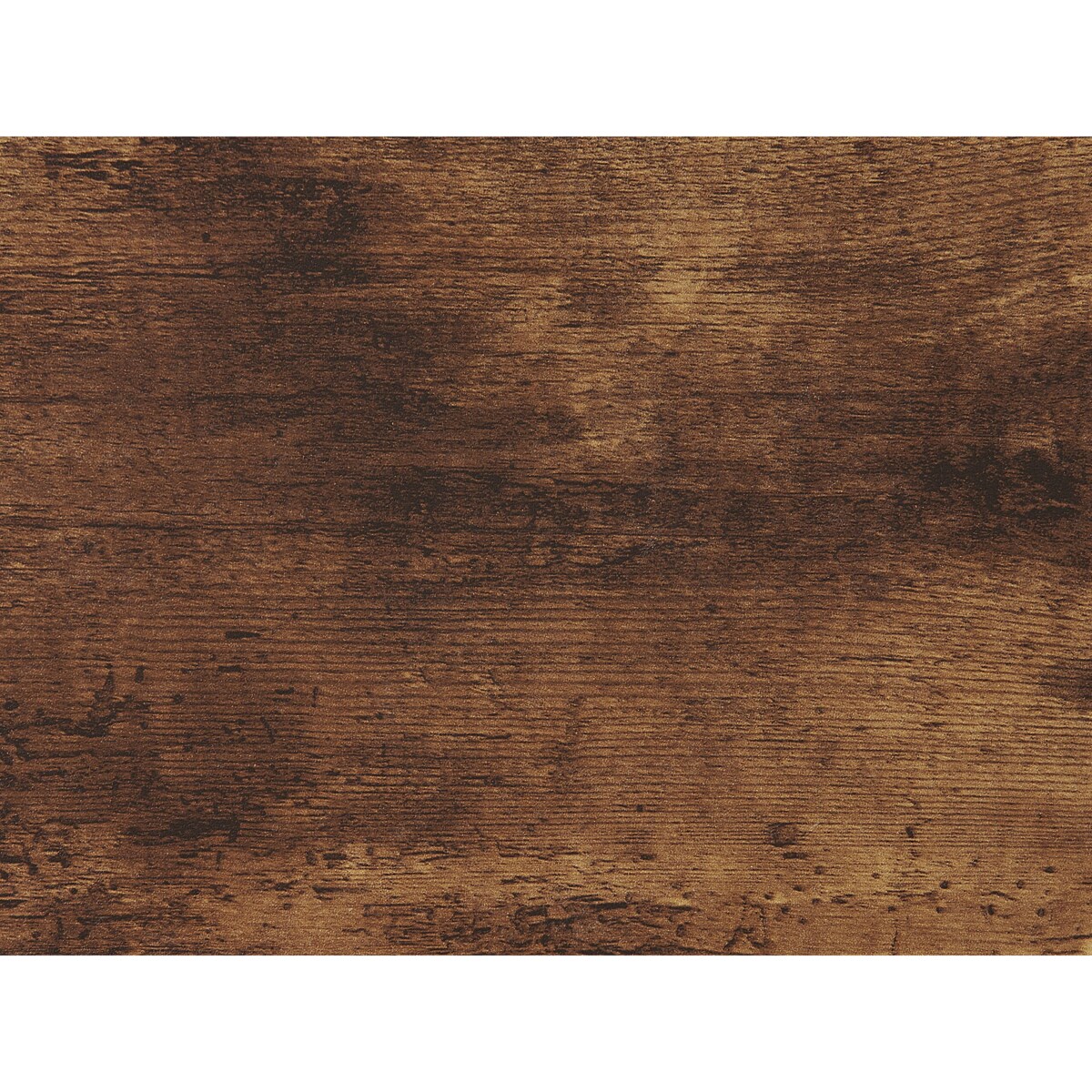 Stolik pomocniczy ciemne drewno z czarnym ORICK