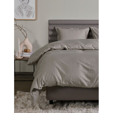 Poszwa na kołdrę Home by Tempur® Luxe Jacquard Cotton 160x200 Nature