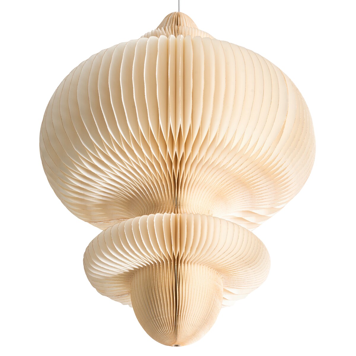 Lampa wisząca AMALSAN Papier Beżowy