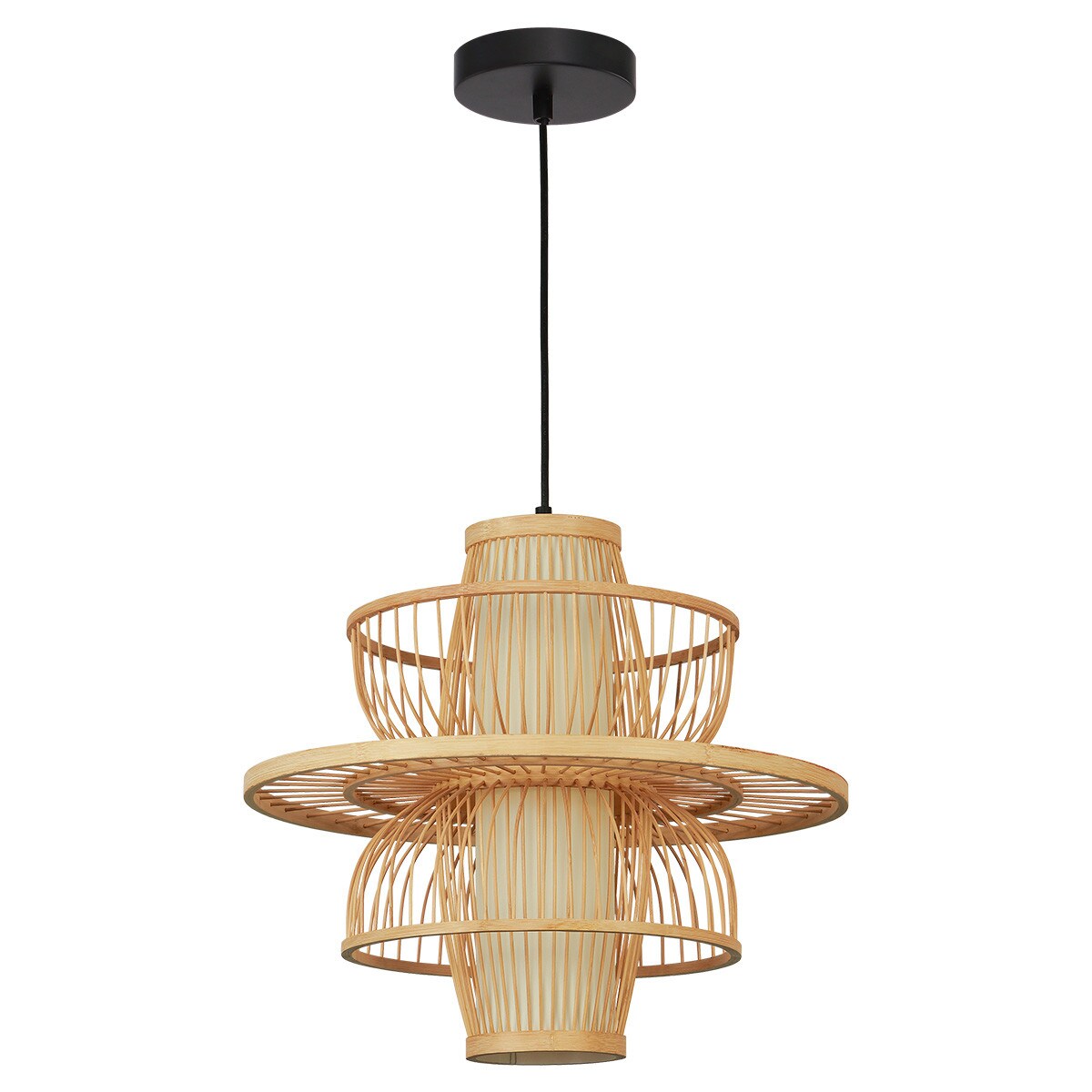 Lampa wisząca Light Prestige Astra drewno 1 x E27 1 szt.