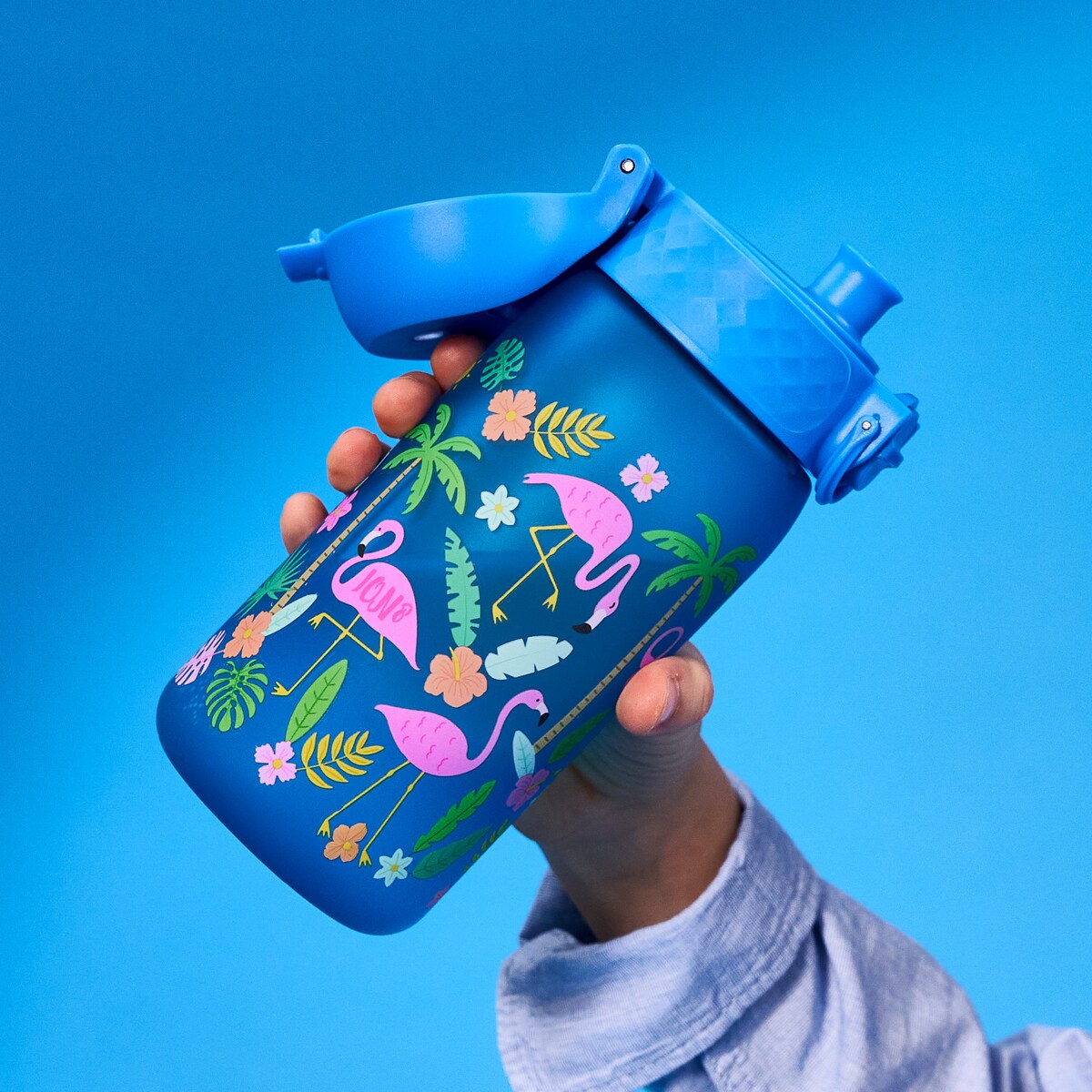 Butelka ION8 I8RF350PBFLAM Flamingos